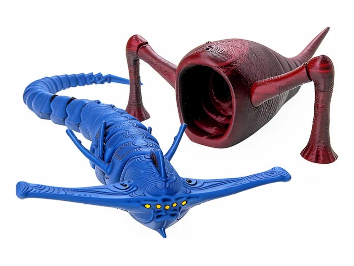 Figura Monstro Marinho Leviathan 3d Decoracao