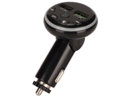 2026zentro-transmissor Fm Para Carro Com Luz Ambiente, Chamadas Sem Mãos, Carregador Usb 2.0 E Função De Memória F13