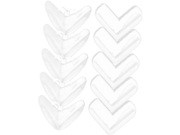 Conjunto De 20 Protetores Canto Para Meninas, Protetores Anticolisão De Silicone Transparente Para Móveis, Uso Em Mesas