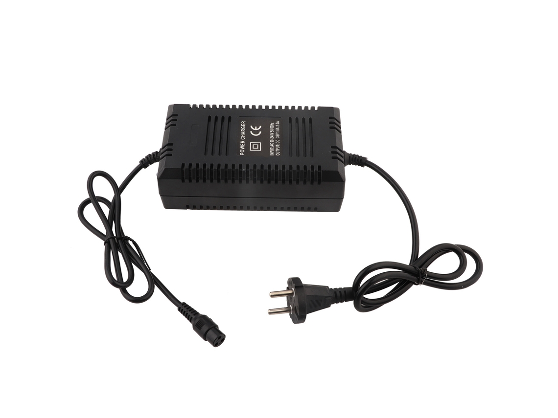 Aetheria carregador de Bateria 36v para Scooter Elétrico Bike com Conector Macho de 3 Pinos