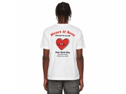 Rockinstone Heart Soul Sports Club T-shirt Unique Designer Style