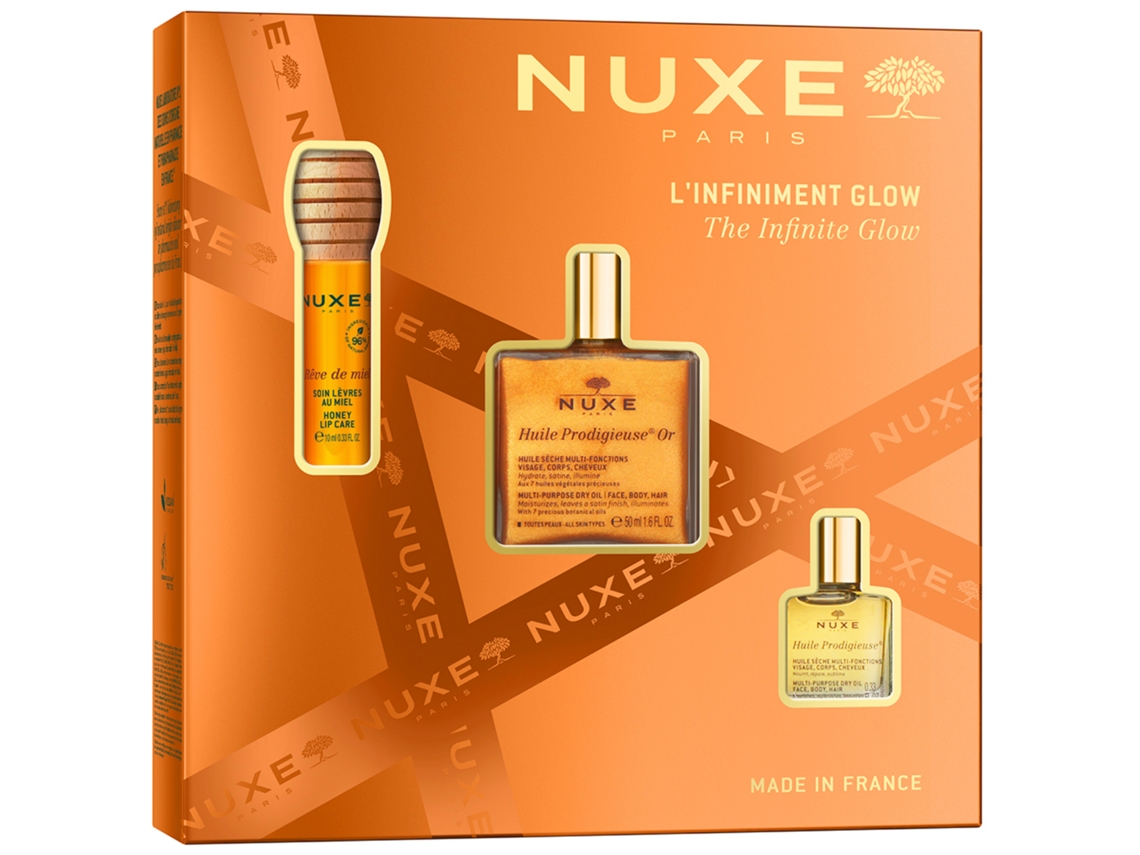 Cofre Linfiniment Glow 3 Piezas Nuxe