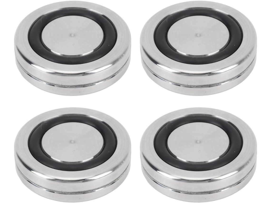 Pés De Isolamento Para Alto Falantes, Bases De Aço Inoxidável Com Pontas Antiderrapantes Para Isolam Gokoco
