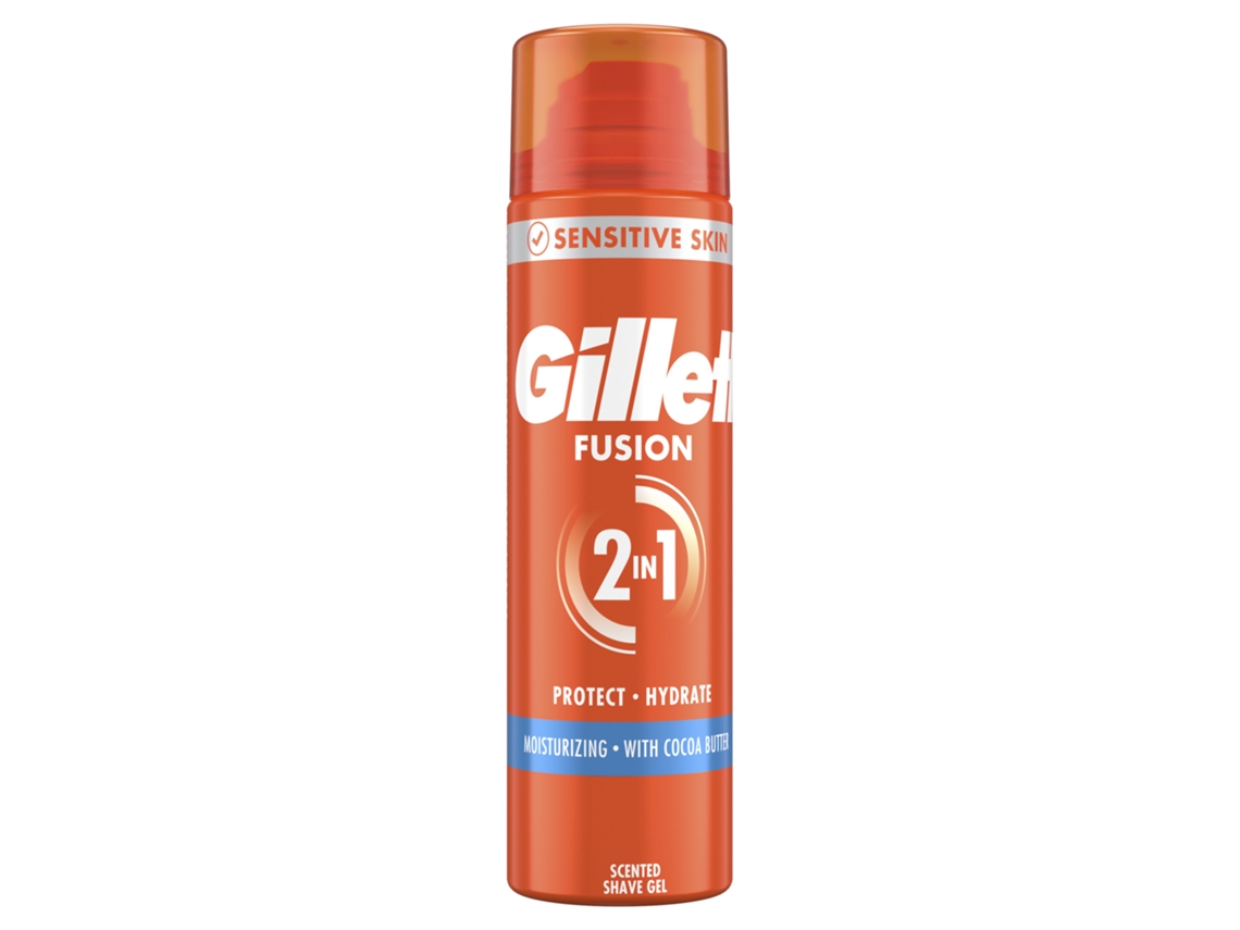Gel de Barbear Hidratante GILLETTE FUSION