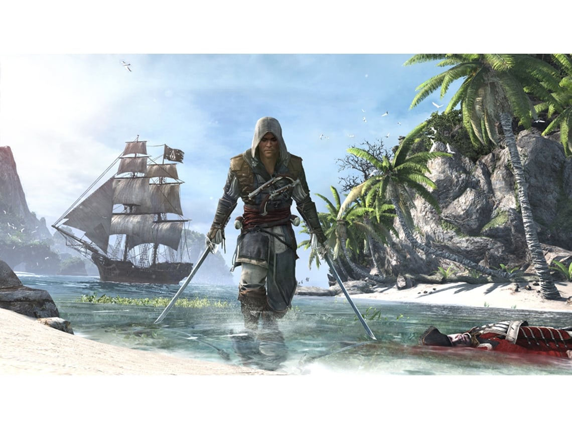 Jogo Xbox3 360 Assassins Creed IV Black Flag