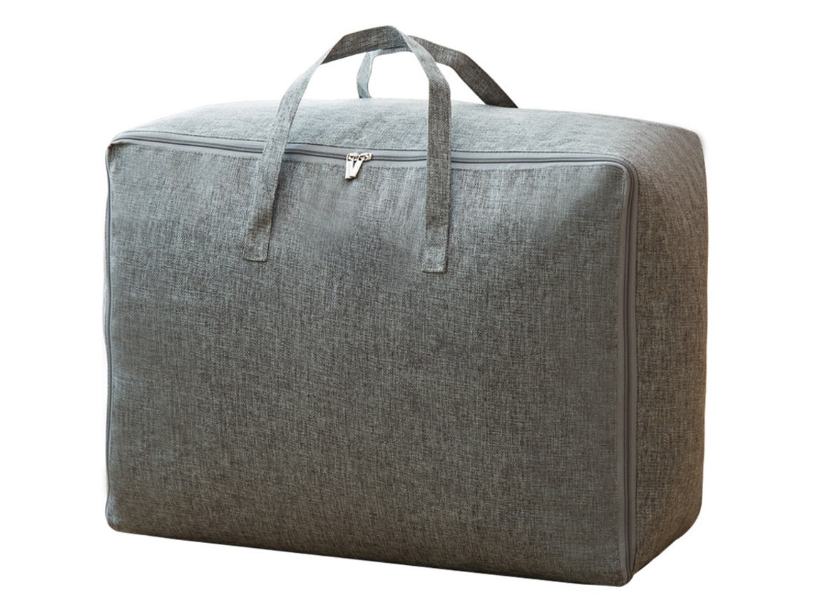 Saco De Armazenamento Impermeável E Acolchoado Grosso (60*50*28cm) Cinza