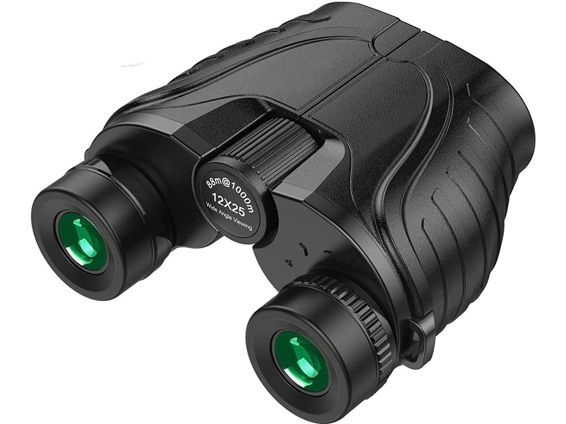Binóculos ENZONS 12X42 para Adultos com Lente Antiembaçante Bak4 Prism Fmc À Prova D'Água para Shows de Caça de Observação de Pássaros,P-Preto