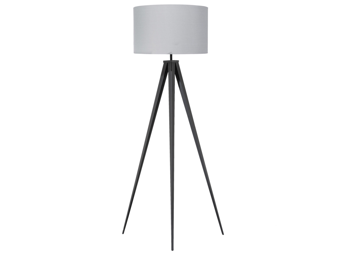 Candeeiro de pé BELIANI Stiletto de Ferro Cinzento 50x50x156