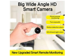 Mini Câmera Espiã Wifi Hd 1080p com Visão Noturna e Função de Voz Bidirecional 64 Gbpreto USHION