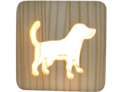 Luminária De Berçário, Fofa Com Decoração Cachorro.