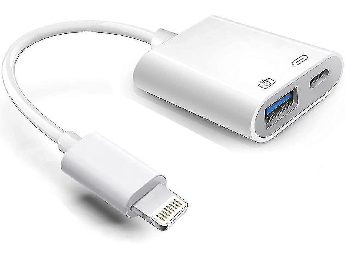 Kit De Conexão De Câmera Com Porta De Carregamento Compatível Com Produtos Apple