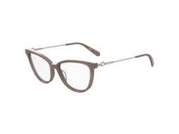 Armação de óculos de grau feminino Love Moschino Mol600-09qf316 (marrom - acetato - Ø 53 mm)