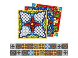 Adesivos de azulejo 3D para backsplash de cozinha, mosaicos autoadesivos para banheiro, 20 x 20 cm, Slowmoose
