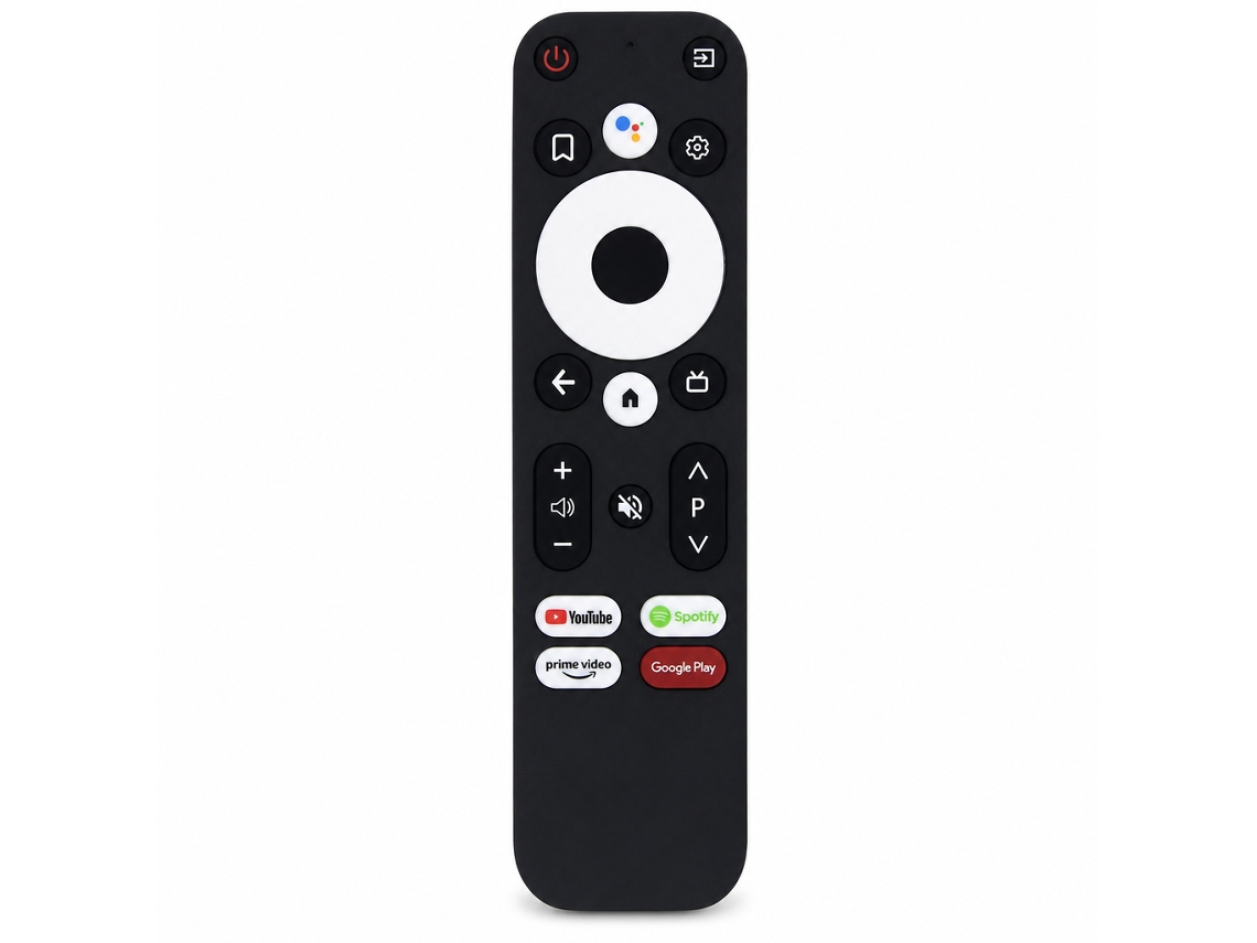 Comando À Distância Bluetooth Com Controlo Por Voz Compatível Com Mecool Km7 Tv Box