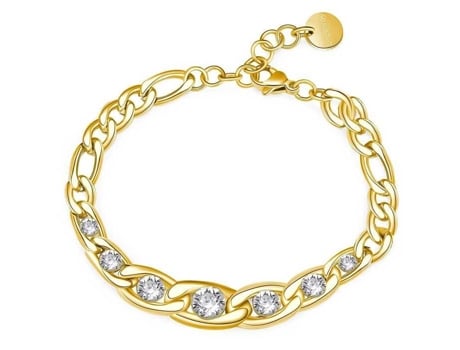 Bracelete Aço Ouro Brosway Bym104