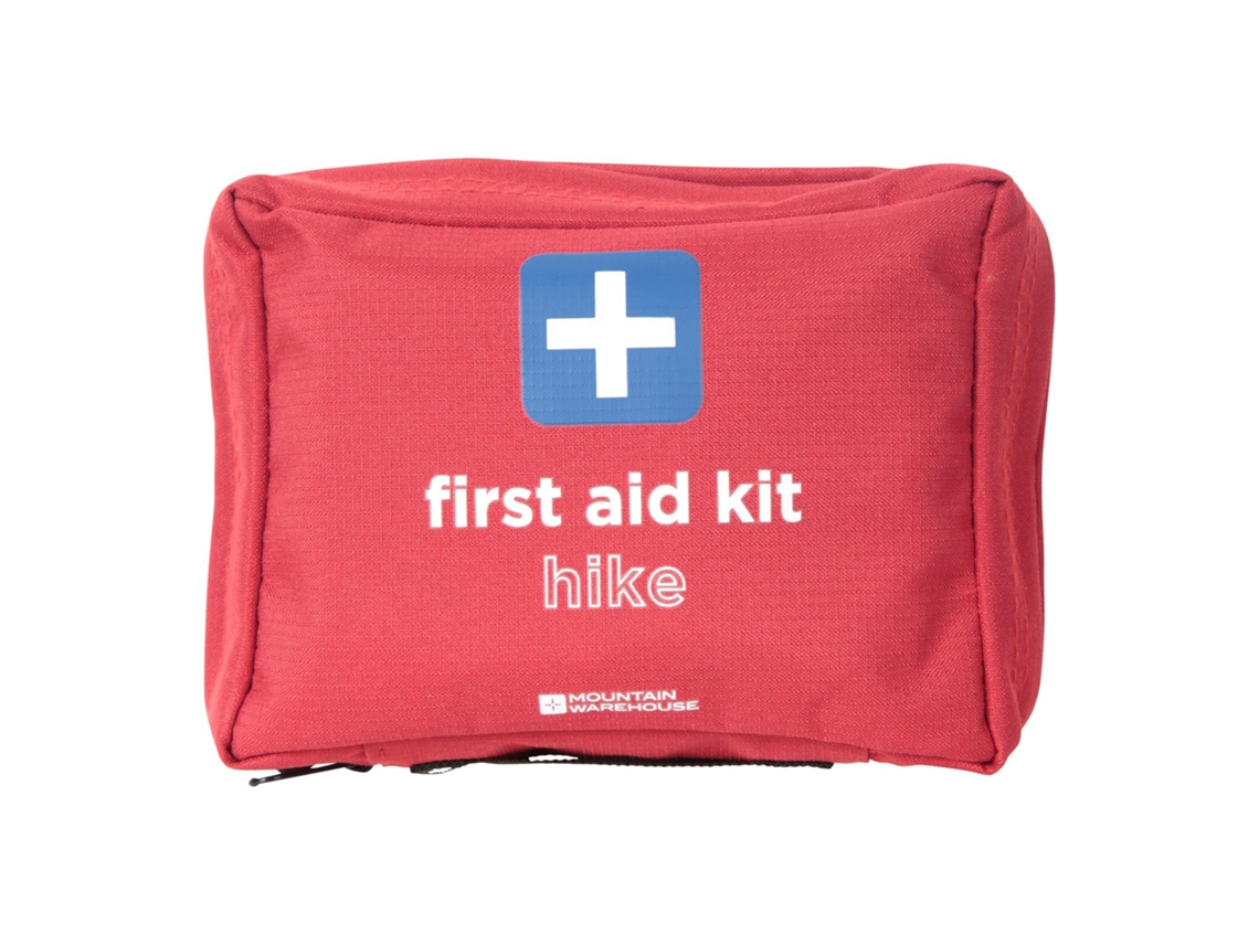 Kit De Primeiros Socorros Para Trilha Mountain Warehouse, Tamanho Único, Vermelho