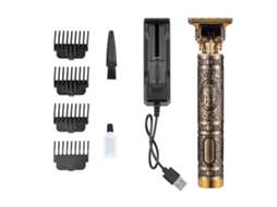 Cortadora De Cabelo Eléctrica Profissional Recarregável Titânio