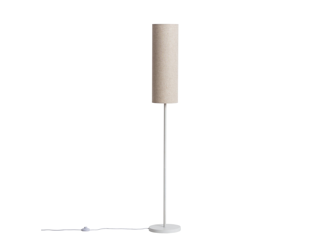 Candeeiro De Pé Metal Elan Branco Ledkia