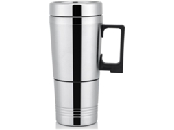 Taza Eléctrica Para Auto Acero Inoxidable 300ml Tetera Viaje Taza De Bebida Caliente