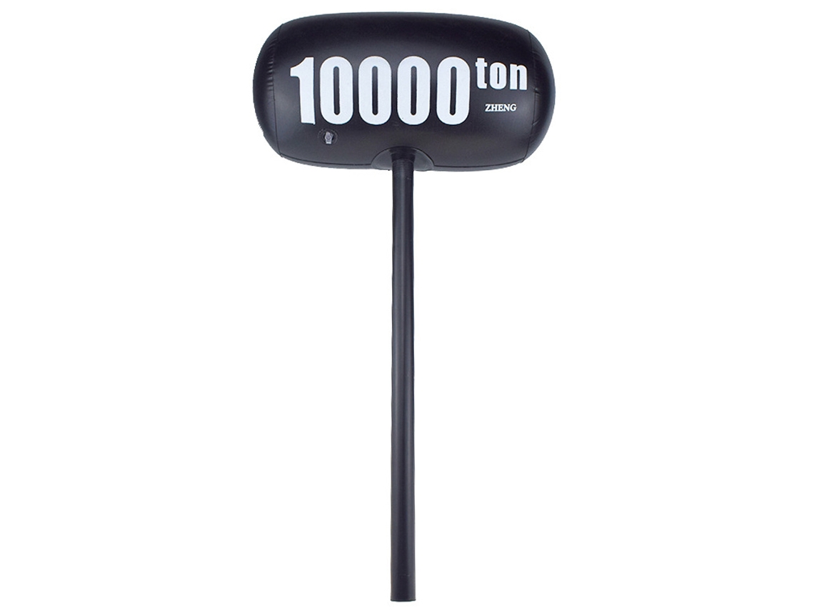 Martelo Inflável Engraçado De 1000 Toneladas Para Brincadeiras Infantis Na Piscina E Praia. -aquaforge