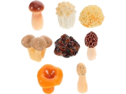 Miniaturas De Cogumelos Para Decoração Diy Com Design Adorável.