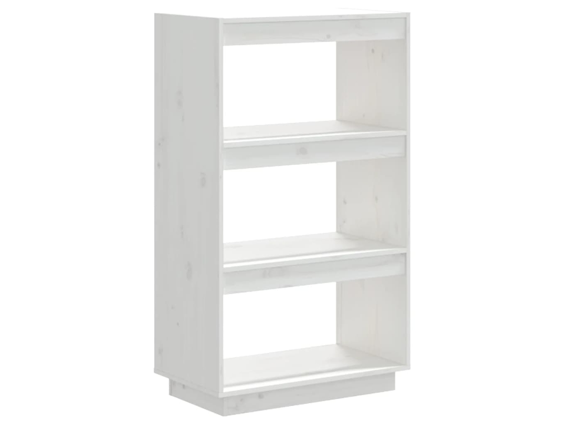Prateleira/divisória 60x35x103 Cm Pinho Maciço Branco MAISON EXCLUSIVE
