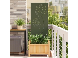 Vidaxl Tela De Privacidade Para Jardim Verde-oliva 50 X 140 Cm