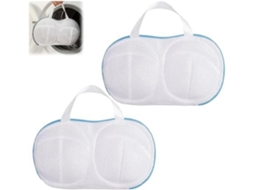 Sacos De Nylon Para Lavar Sutiãs Com Zíper Seguro.