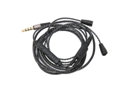 Cabo De Áudio Para Fones De Ouvido Ofc Com Controle De Volume E Microfone Para Ie 8 Ie 80