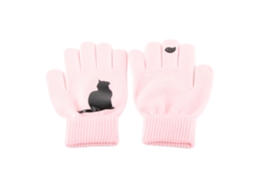Luvas Acolhedoras Para Mulheres De Tricô Com Padrões Fofos Prova De Frio Inverno Outono