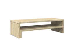 Suporte para monitor VIDAXL Marrom Madeira processada ( 54x 22x 15 cm)