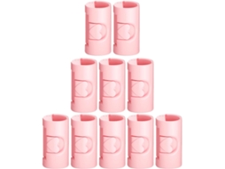 Conjunto de 10 Prendedores Edredom em Abs para Fixação Segura, Resistentes a Quebras e Compactos, CHABERLU