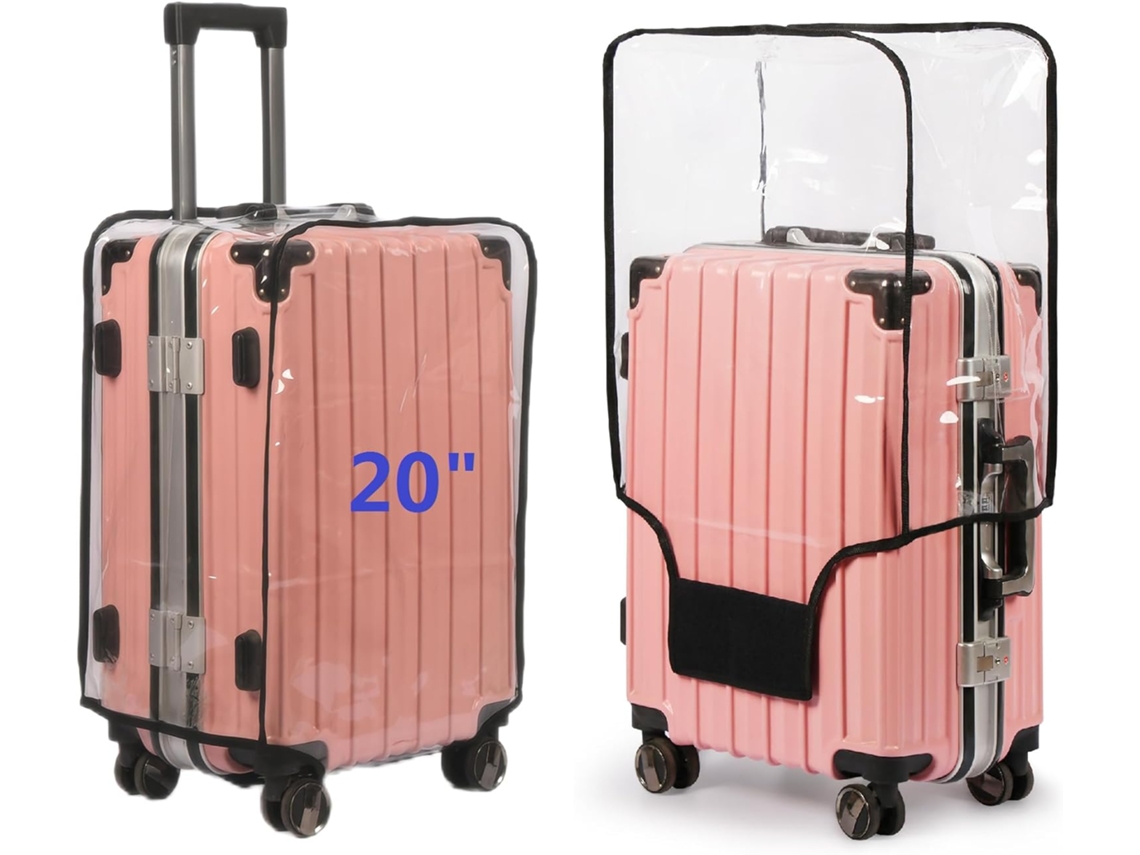 Capa PVC Transparente para Mala 20 polegadas BRILVIBERA