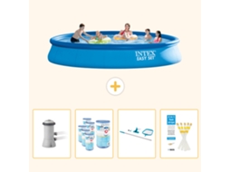 Intex Piscina Easy Set Redonda - 457x84 Cm - 5-peças Scb94