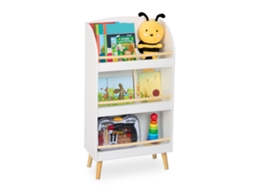 Estante Infantil Com 3 Compartimentos