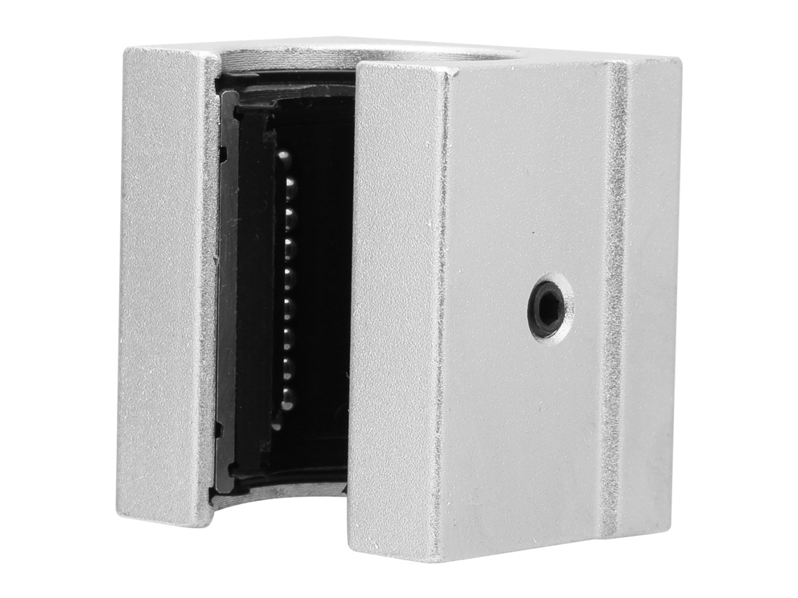 2pcs Cojinete Linear Aberto Sbr20uu Bloco