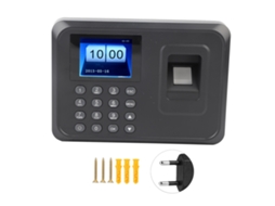 Máquina De Asistencia Con Huella Digital Y Contraseña Reloj De Tiempo Lcd 2.4 Polegadas