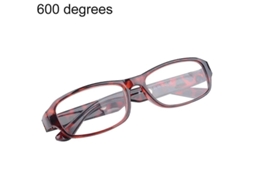 Lentes De Leitura De Graus +4.5 +5.0 +5.5 +6.0 Lente Óptica Unisex Ergonômica Leve 5 Rojo