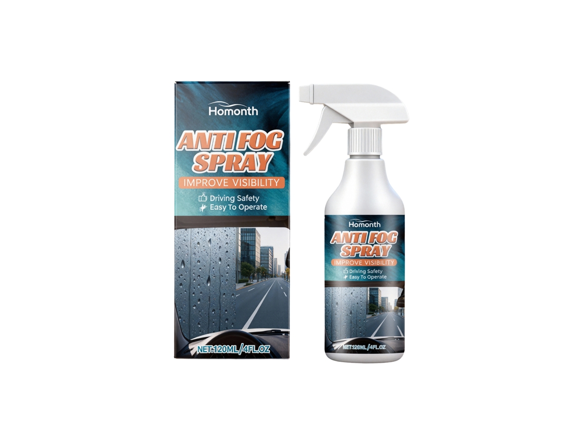 Spray Anti embaçamento para Vidros Automotivos e Domésticos