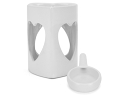Horno De Cerámica Para Aromaterapia Con Aceites Esenciales, Decoración Hogar, 60ml, Blanco
