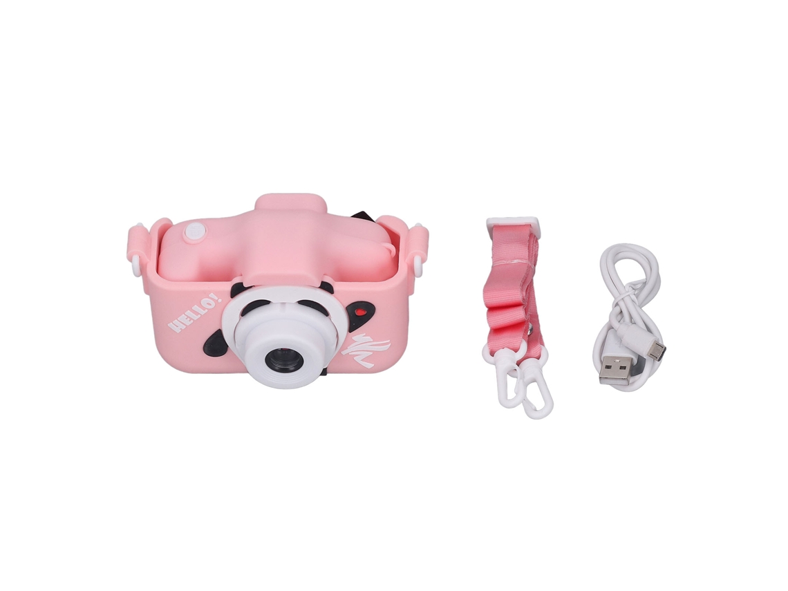 Mali câmera Infantil Cartoon Hd 20mp Autofoco Tela 2.0 Polegadas Portátil Rosa Brinquedo
