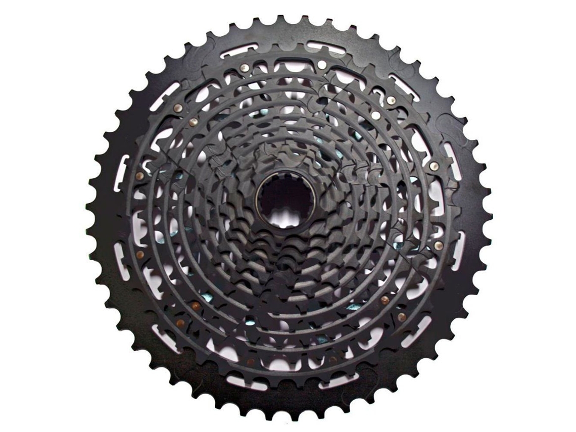 Cassete Sram Xd Bk Light Preto 12S / 9-50Tprotap