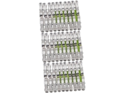 Prendedores de roupa Popetpop em aço inoxidável à prova de vento, 5,5 cm, resistentes, para edredons e roupas íntimas, 60 unidades.