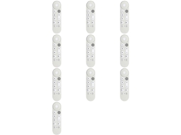 10x Gy3le Controle Remoto De Voz Para Google Chromecast 4k Snow Streaming Media Player