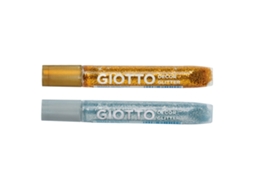 Cola GIOTTO Glitter 10,5Ml Ouro/Prata 545600