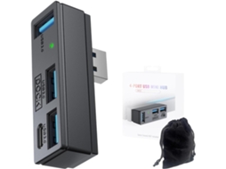 Hub Extensor Usb 3.0 com Porta C e 3a para Pcs e Computadores. SFUSHOS