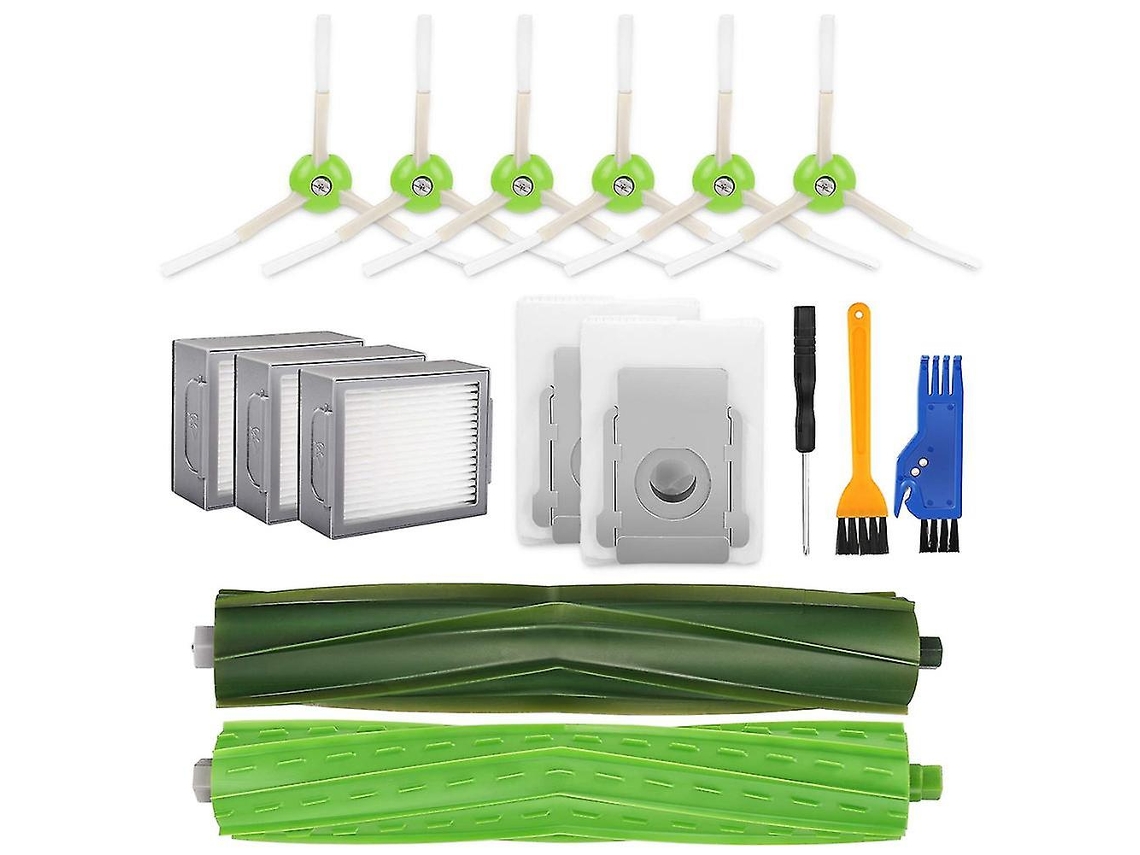 Acessórios de Aspirador I7 I7+ E5 E6 Substituição Escova Principal Escova Lateral