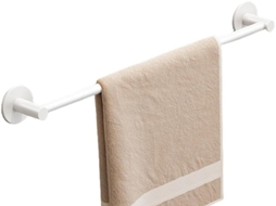 Suporte De Toalhas Em Alumínio, 30 Cm, Sem Necessidade De Furar, Barra De Toalha Que Economiza Espaço.