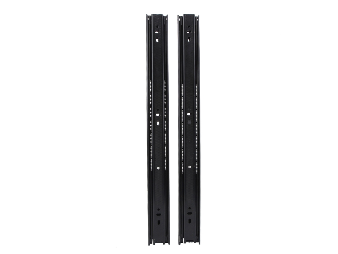 Laxiscreed Corrediças De Gaveta De 18” Com Rolamentos Para Armários, Deslizamento Suave