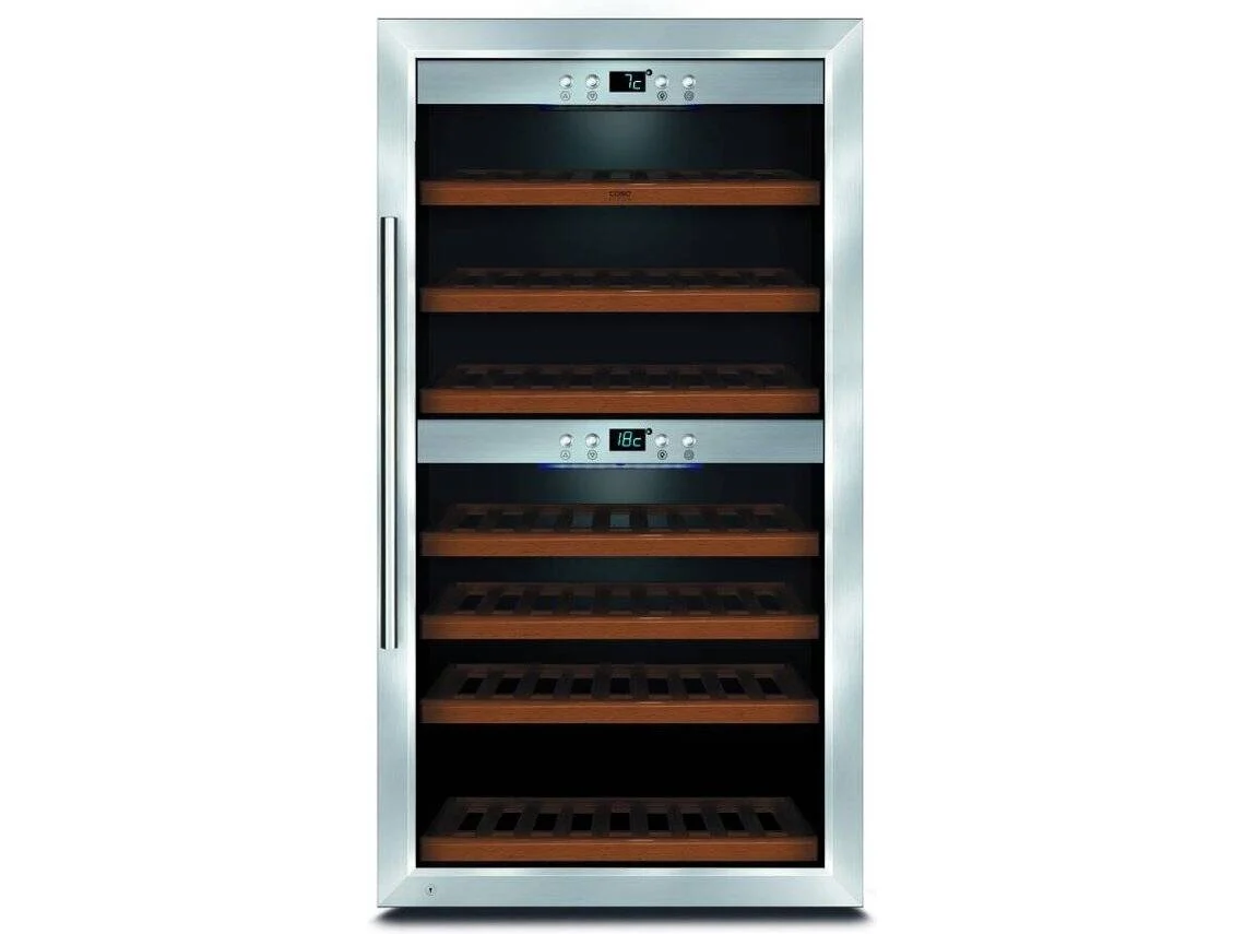 Cave de Vinho CASO WineMaster (66 Garrafas - Inox)
